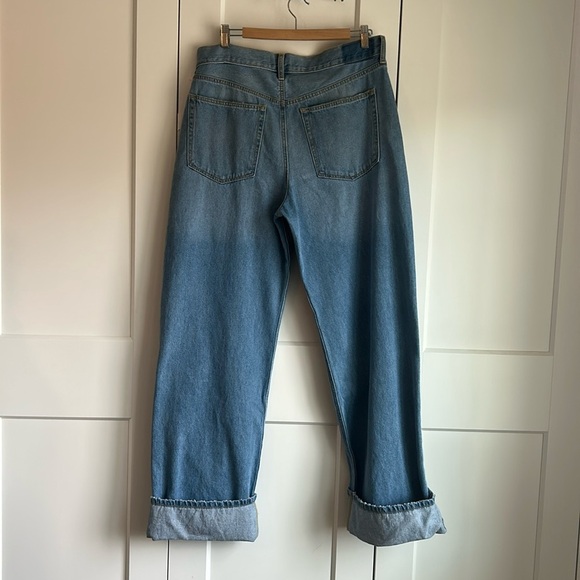 Etica Stanton High Rise Relaxed Wide legged with Cuff |Size 28 - Picture 3 of 6